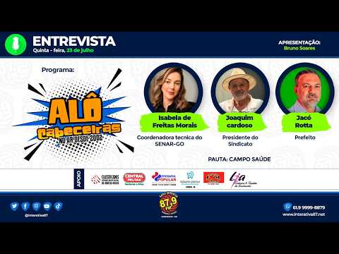 🔴​ CABECEIRAS RECEBE O PROGRAMA CAMPO SAÚDE DO SENAR-GOIÁS