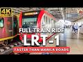 4K LRT 1 Full Train Ride Northbound Fastest Way To Move Through Manila 2026