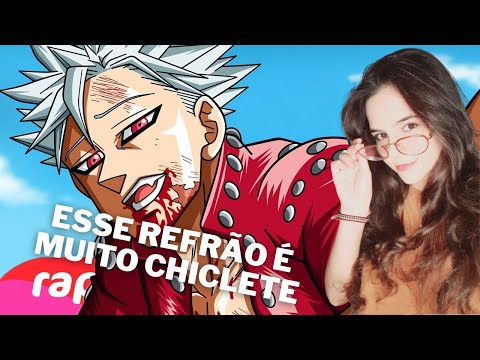 NÃO OTAKU REAGE | Rap do Ban (Nanatsu no Taizai) - O PECADO DA GANÂNCIA | NERD HITS
