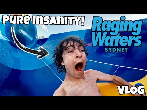 Riding Australia’s CRAZIEST Water Slides?! Raging Waters - Sydney, NSW | VLOG [2026]
