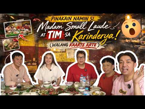 PINAKAIN NAMIN SI MADAM SMALL LAUDE AT TIM SA KARINDERYA (WALANG KAARTE ARTE)