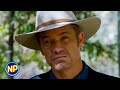 Raylan Catches A Couple Meth Heads Mid Robbery Justified Season 6 Episode 3 Now Playing