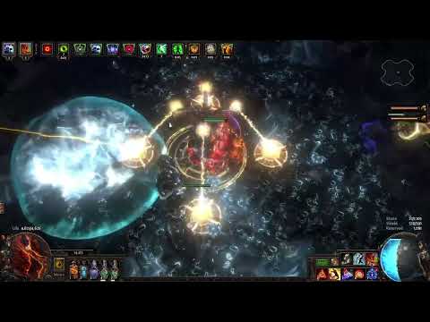 POE 3.21 Fire Trap / Frostblink Elementalist | Elder