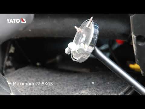 Магнитный сборщик YATO для металлических предметов, диаметр 82 мм Магнитный сборщик YATO для металлических предметов, диаметр 82 мм