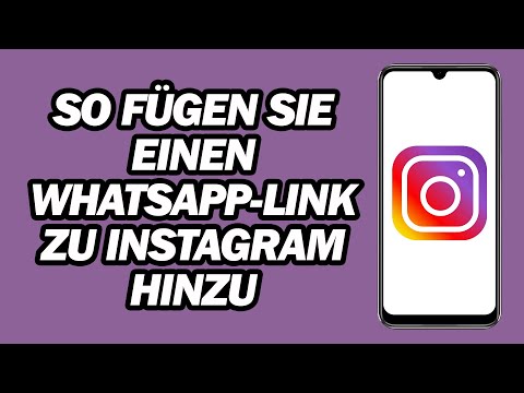 So Fügen Sie Einen Whatsapp Link Zu Instagram Hinzu | Whatsapp Button Zu Instagram Hinzufügen