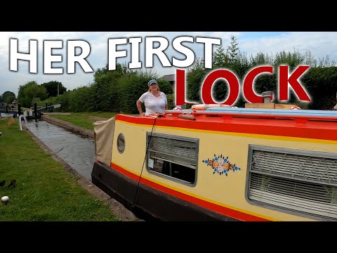 88 - Helping A Lady Through Her First Lock On The Shropshire Union Canal As I Lose Another Tripod
