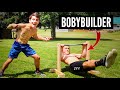 BODYBUILDER tries CALISTHENICS Skills for the First Time