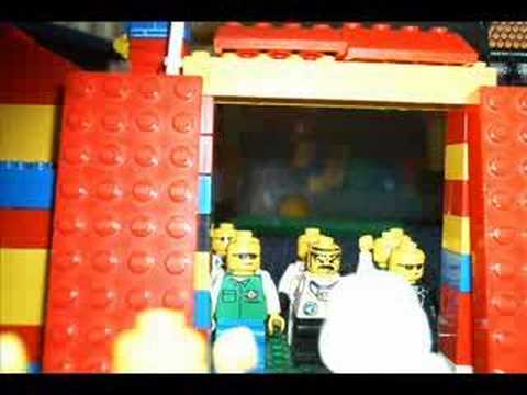 Lord Of The Rings; Attack of Cair Andros [Lego Animation]