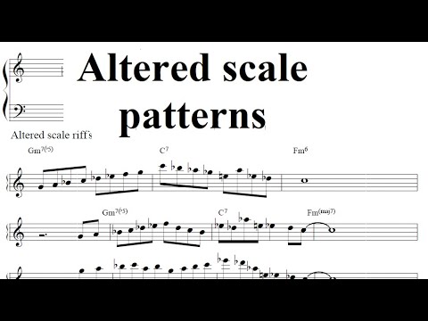 The ALTERED SCALE in depth, put BITE into your IMPROV