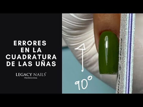 ¿Cansada de cometer errores en la cuadratura de tus uñas? ¡MIRA ESTO! ┃LEGACY NAILS
