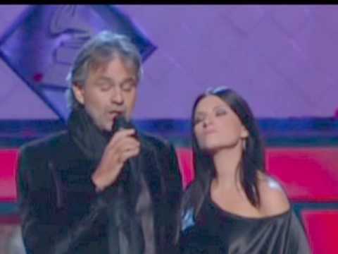Laura Pausini y Andrea Bocelli  "Vive ya"