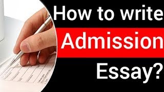 How To Write An Impressive ★ College Admission Essay ★ | College Application Essay Examples