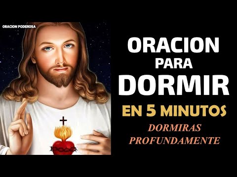 Oración para Dormir, en 5 minutos te dormirás profundamente ✰ ☽
