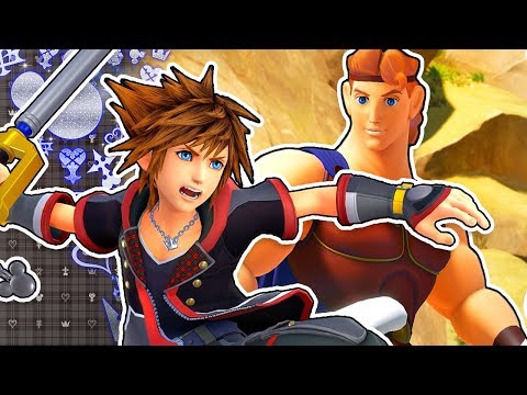 Kingdom Hearts III - Olympus & Hercules (World 1) | KH3 Part 1 Video