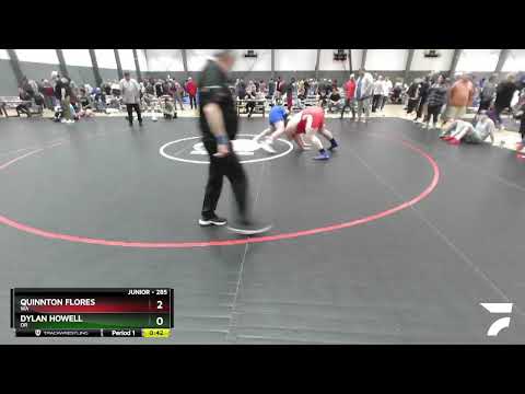 285 Lbs Cons. Round 4 - Quinnton Flores, WA Vs Dylan Howell, OR 3c02