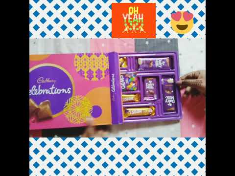#Celebration Cadbury Box😍#ytshorts #shorts ❤️🍫🍬