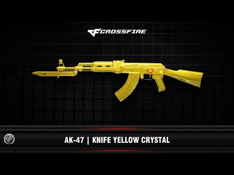 CF : AK-47 | Knife Yellow Crystal