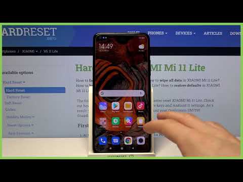 XIAOMI Mi 11 Lite 5G – How to Take Screenshot Without Buttons