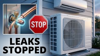 DIY mini split install: How to stop refrigerant leaks forever