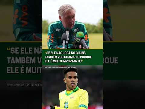 “ESTEVÃO É UM JOGADOR MUITO IMPORTANTE PRA SELEÇÃO!” ✅🇧🇷 #shorts