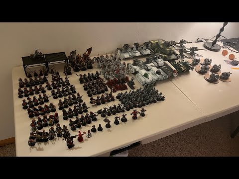 5000 points of Renegades and heretics/ traitor guard army showcase