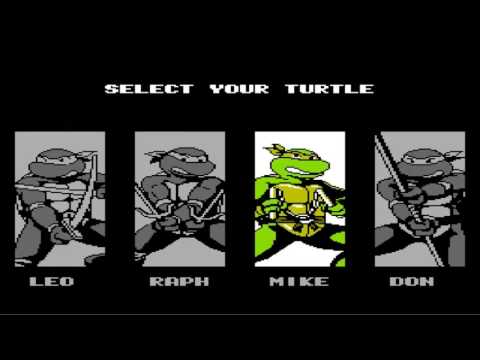 TMNT 3 The Manhattan Project cheat codes for NES stage select, difficulty, extra lives, sound test.
