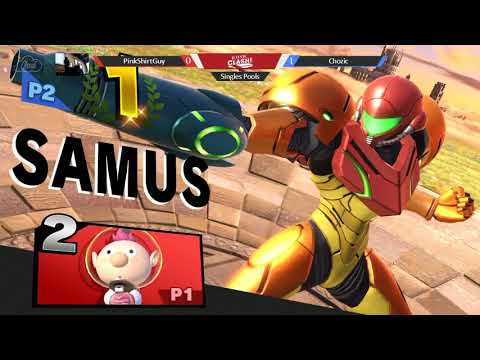 Iconic Clash! 2 Singles - PinkShirtGuy (Alph) vs Chozic (Samus)
