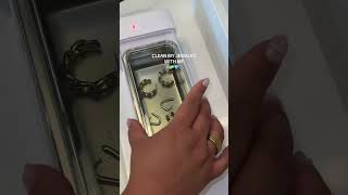 Download lagu Clean my jewelry with me using an ultrasonic jewelry cleaner! Sooo much better ☺️ #cleaningjewelry mp3
