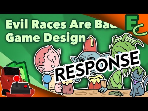 Evil Races are Bad Game Design Response