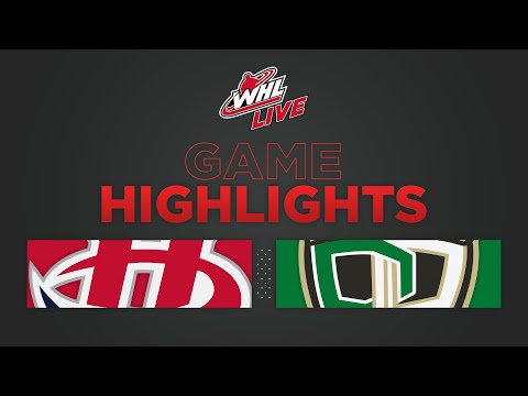 WHL Highlights: Hurricanes (3) at Raiders (0) - March 3, 2023