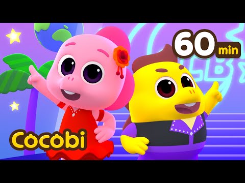 Fly to the Moon🌙🎵 + and More! The Best Cocobi's Songs | Nursery Rhymes & Kids Songs