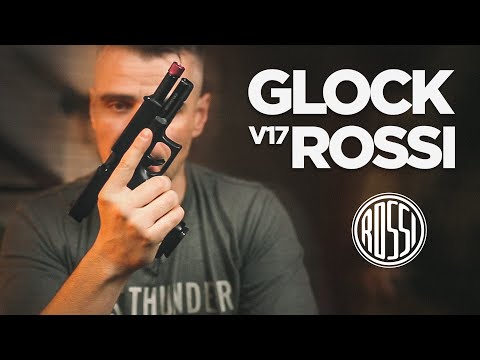 ROSSI Pistola Airsoft Glock V17 com Blowback