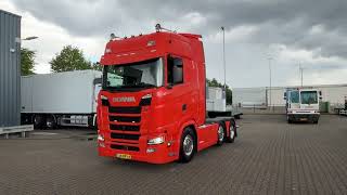 Scania S450 6x2/4 Retarder 2 Tank P-Airco Alcoa Apk *TOP* truck tractor | Image 4 - Autoline