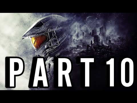 Halo 5 Guardians Walkthrough Gameplay Part 10 - Campaign Mission 14 (Xbox One)