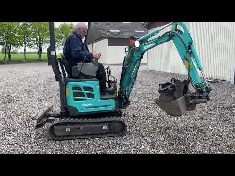Video: Kobelco SK10SR-2 mini excavator 1