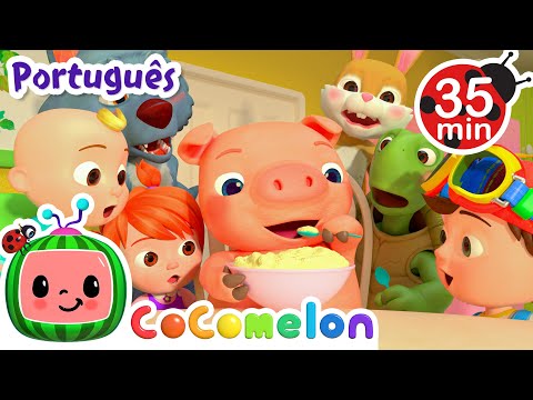 Capa de Uma Batata, Duas Batatas! | Melhores Canções de Cocomelon em Português | Músicas Infantis e Desenhos