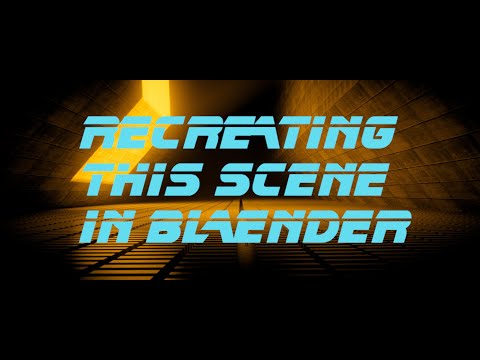 Blade Runner 2049 Wallace Headquarters in Blender | 5MIN TIMELAPSE