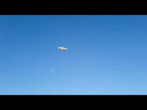 VTOL tailsitter test