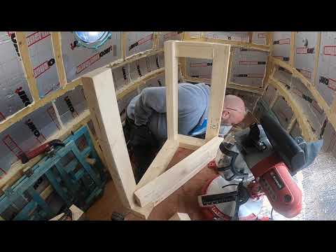 VLOG 28,  NARROWBOAT FIT OUT -  MAKING THE BED