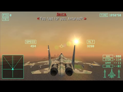 Ace Combat Joint Assault: All Varcolac Squadron fights