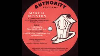 Marcia Boynton - You Got A Real Good Love