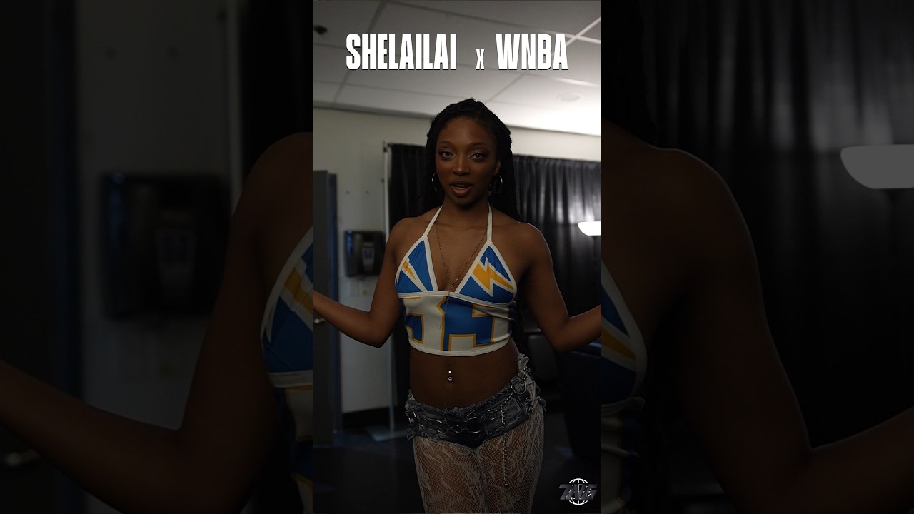 Shelailai Performs At WNBA Halftime Show - Recap