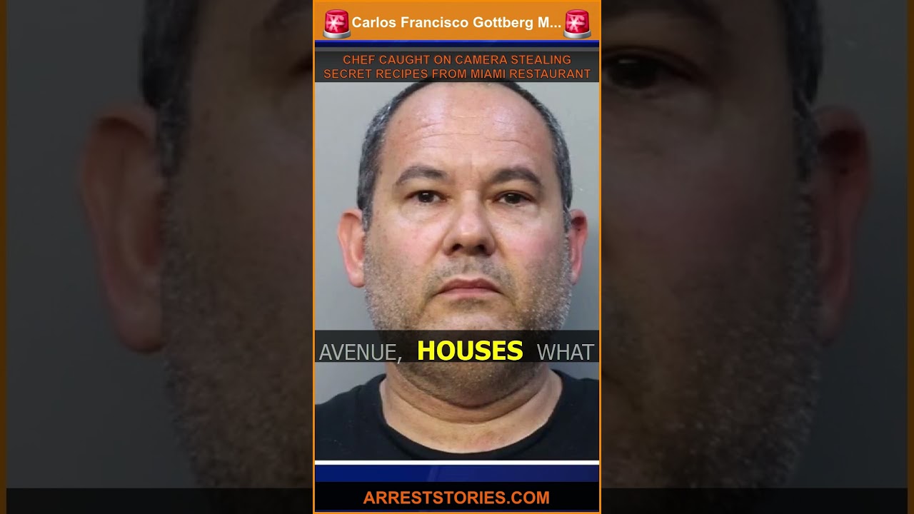CHEF CAUGHT ON CAMERA STEALING SECRET RECIPES FROM MIAMI RESTAURANT