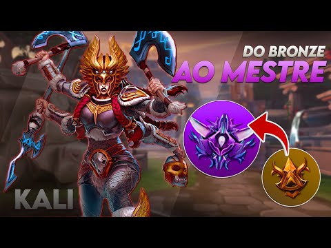 KALI JUNGLER, LADRÕES DE MARCA! - ⚡ Smite BR Conquista Bronze ao Mestre