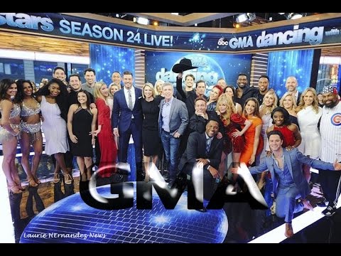 DWTS 24 Cast Reveal on GMA (03/01/17) - Full version