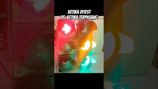 Download lagu LAMPU MERAH DOUBLE ASPEK 🚦🚦 KETIKA DITEST VS TERPASANG #trafficlight #lampumerah #lampulalulintas mp3