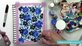 Free LIVE Art Journal Demo Wednesday, January 21 2026 at 7:30 pm EST