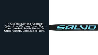 Video thumbnail: Easton Salvo 13.5" Loaded Dual Stamp 240 Slow Pitch Softball Bat: SPSAL1LE