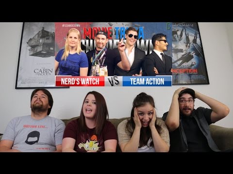 The Nerd's Watch Vs. Team Action REACTION - Movie Trivia Schmoedown