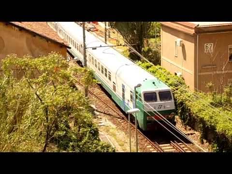 Pilota + E464 in partenza da Cefalù